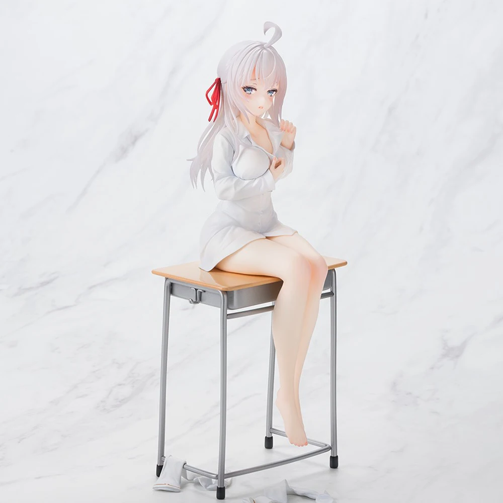 شخصية أنيمي إيلي زميل الدراسة شخصية الفتيات الخجولة اللطيفة أليسا ميخائيلوفا كوجو دمى أليسا ميخائيلوفا ألعاب قابلة للجمع