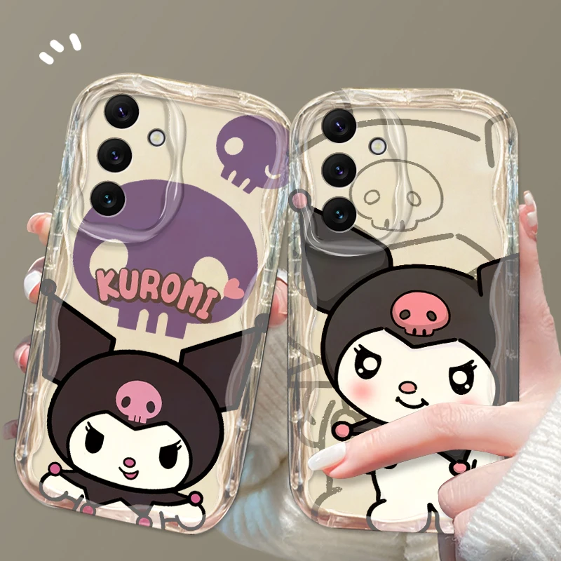 

Cinnamoroll Kuromi Sanrio Cute For Samsung A55 A54 A53 A52 A35 A34 A33 A32 A25 A24 A23 A22 A21S A15 A13 A14 5G Wave Oil Back