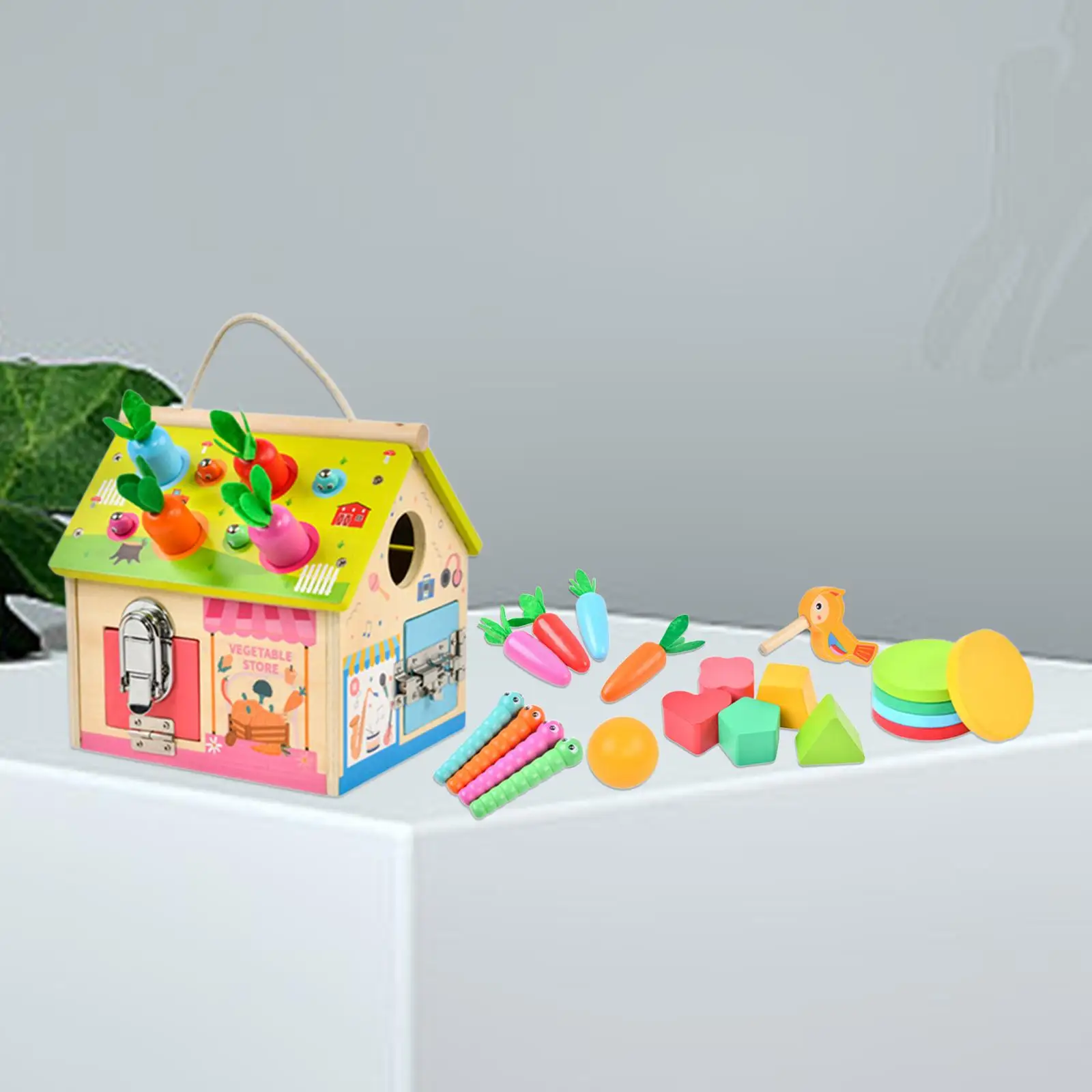 

Игрушка сенсорная деревянная для детей 1-3 лет