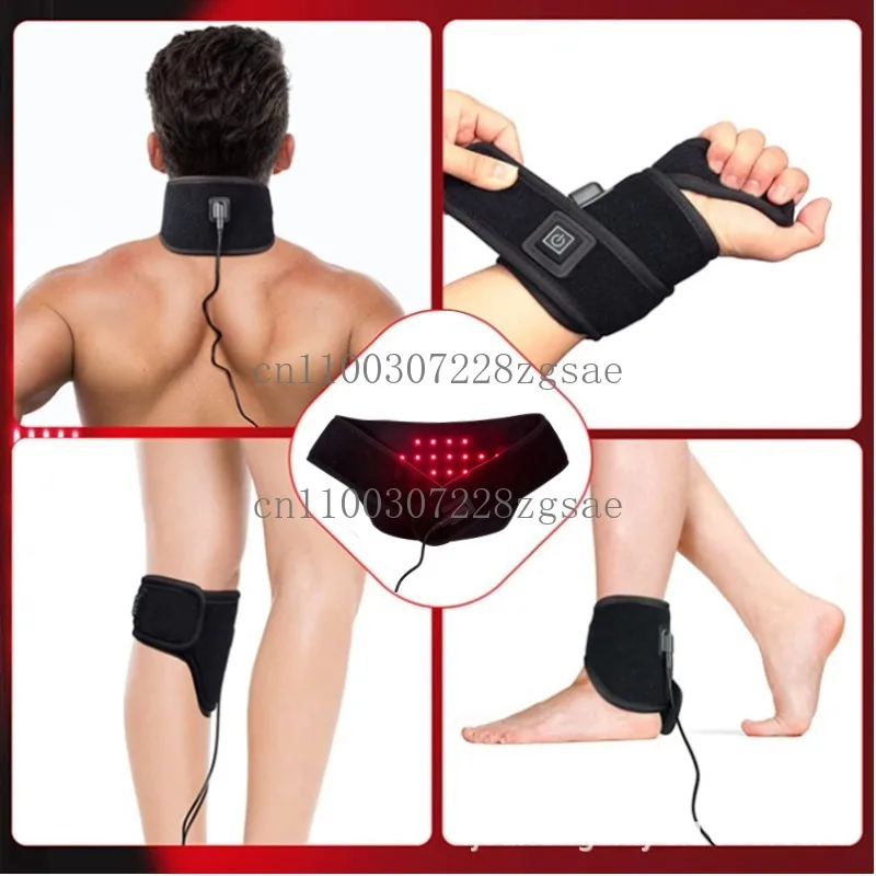 Electric heating red light infrared physiotherapy neck protection instrument red light hot compress neck and neck beauty