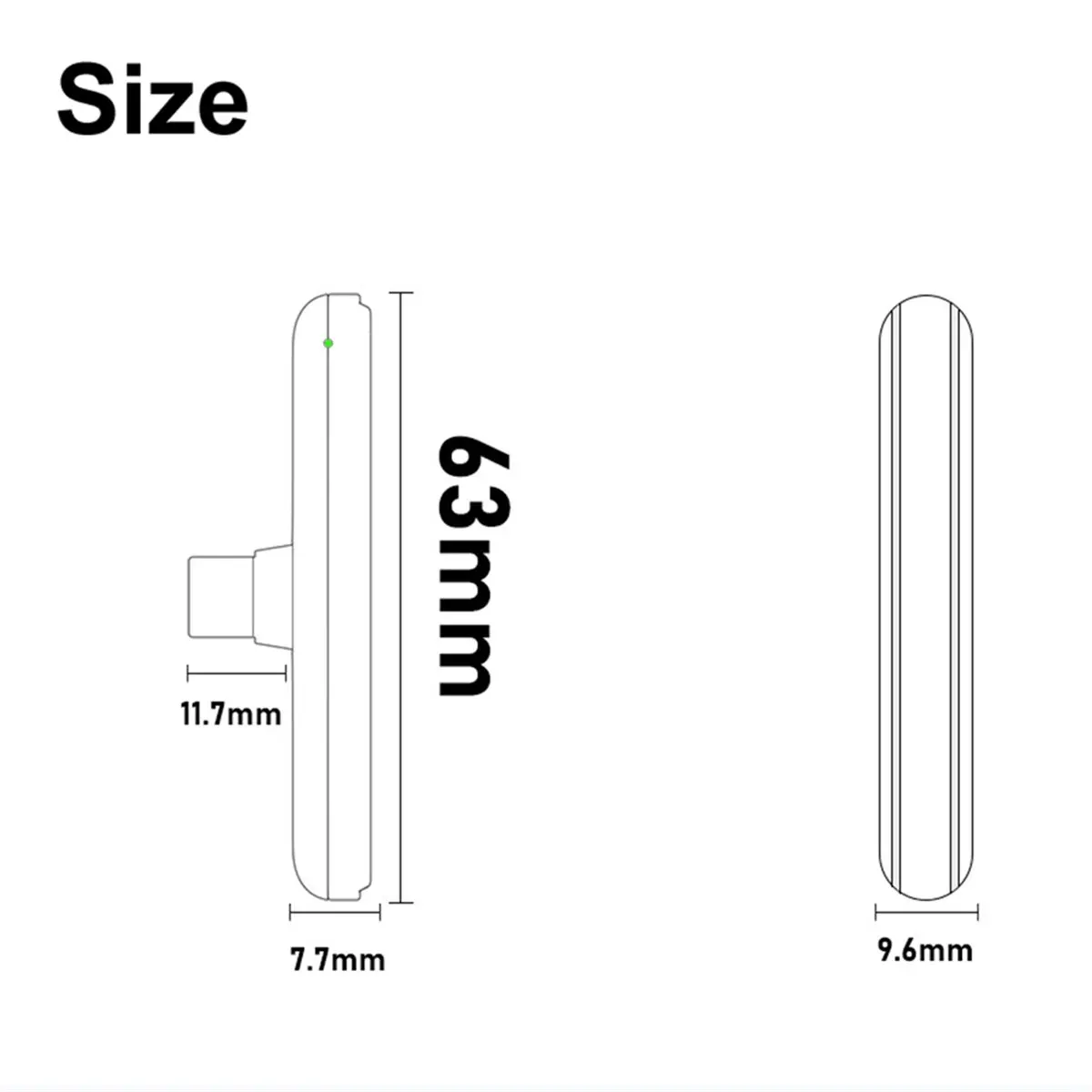 AA19 USB Type C Magnetic Charging Charger Adapter for Apple Pencil 2nd Wireless Power Converter for IPad Laptop Accessories