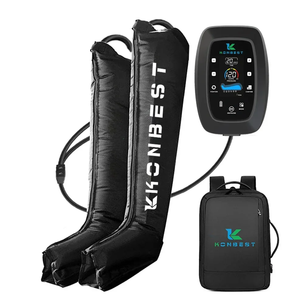 

Sport Air Compression Therapy Machine Recovery Boots System Leg Massager For Blood Circulation