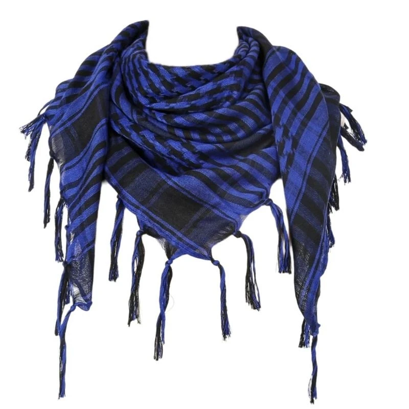 Muslims Arab Keffiyeh Shemagh Headscarf Arabian Neck Scarf Neckwrap Ethnic Desert Head Wrap Windproof