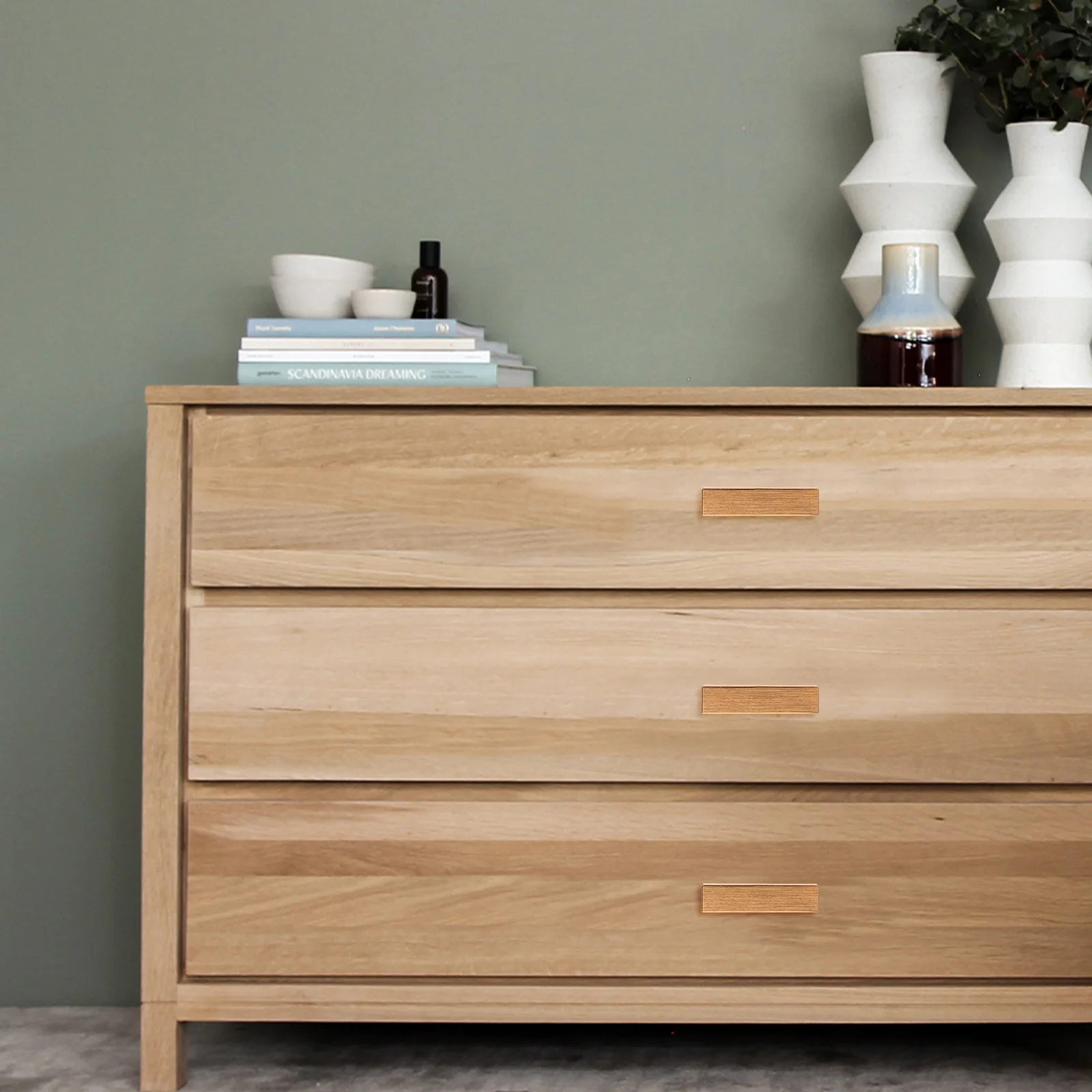 

5pcs Cabinet Handles Simple Metal Drawer Pulls For Kitchen Wardrobe Cupboard Furniture Replacement Hardware Knobs