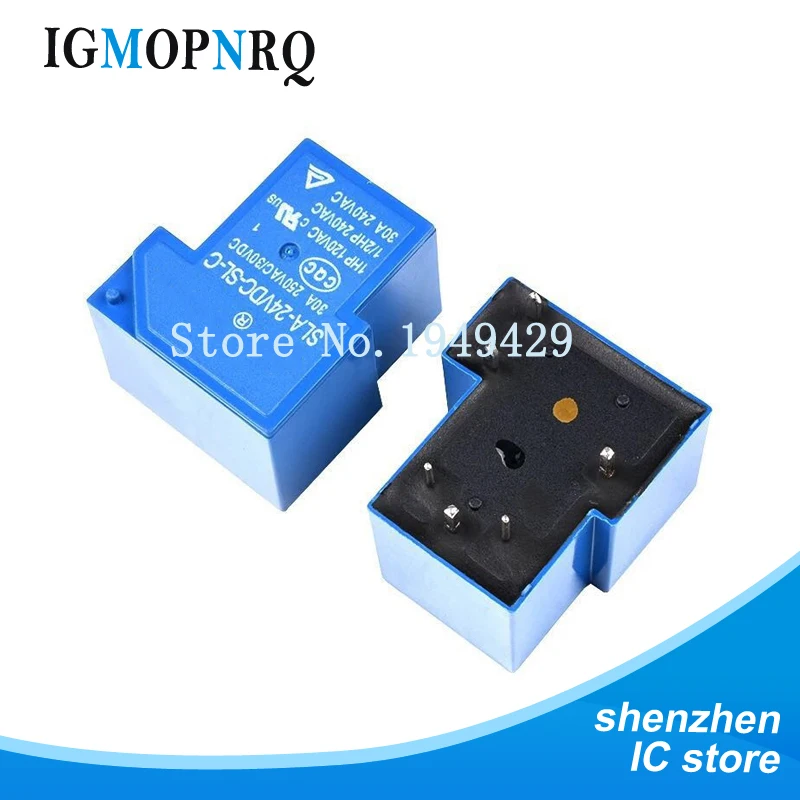 2PCS Relay SLA-05 09 24 12VDC-SL-A 4PINS 5V 9V 24V 12V High-quality SLA-05VDC-SL-A SLA-09VDC-SL-A SLA-12VDC-SL-A