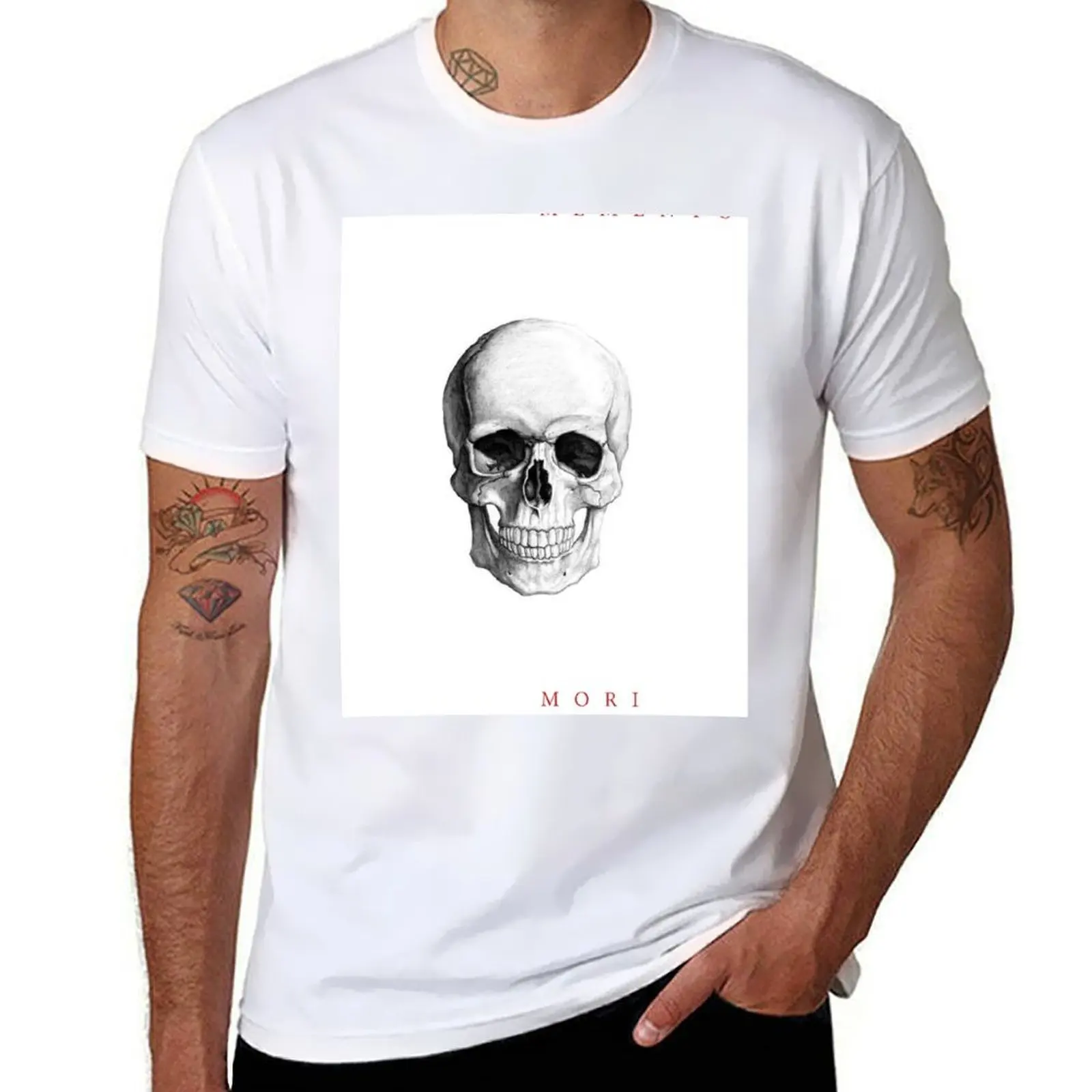 

Memento mori T-Shirt g man t shirts for men t shirt man cotton T-Shirt