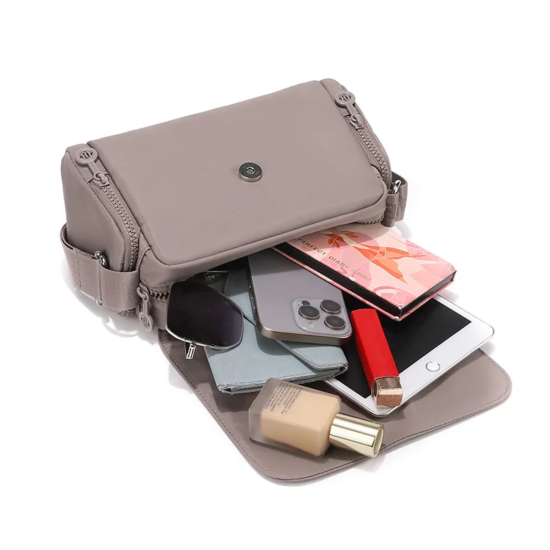 New Waterproof Nylon Bag, Trendy Square Crossbody Bag, Stylish Women's Shoulder Bag for Casual Shopping view 4
