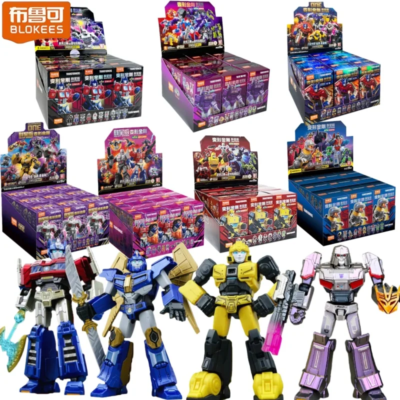 

Строительные блоки Blokees Трансформеры Galaxy Version Полная серия Маленькие частицы Кирпичи Ударная волна Вывала дракона Мультяшная модель игрушки