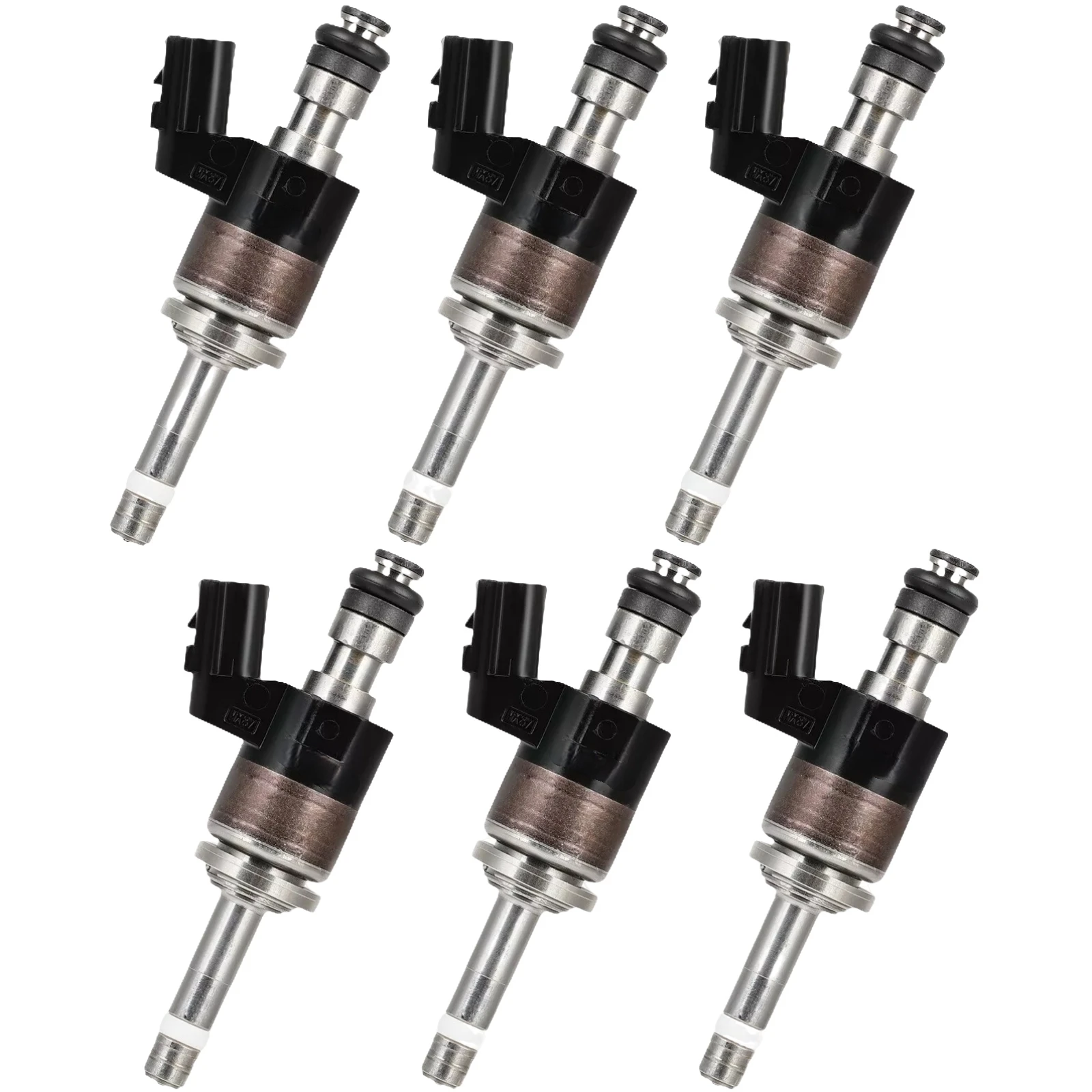 6pcs FJ1372 16010RLV305 16010RLV315 หัวฉีดน้ํามันเชื้อเพลิงสําหรับ Honda Odyssey 2018-19 Ridgeline 2017-19 นักบิน 16-20 3.5L V6