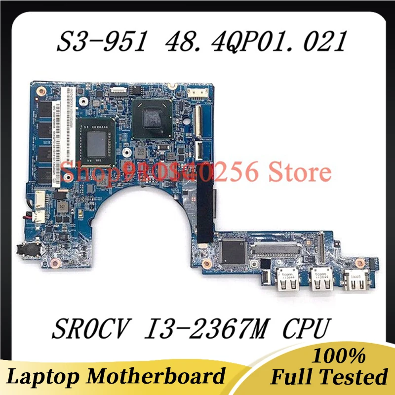 

Mainboard 48.4QP01.021 For Acer SM30 S3-951 MBRSE01001 Laptop Motherboard 11224-2 With I3-2367M CPU UM67 100% Fully Working Well