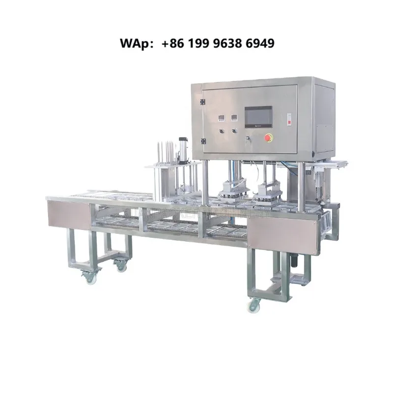 Automatic Linear Vertical  Plastic Paper Cup Sealing Machine