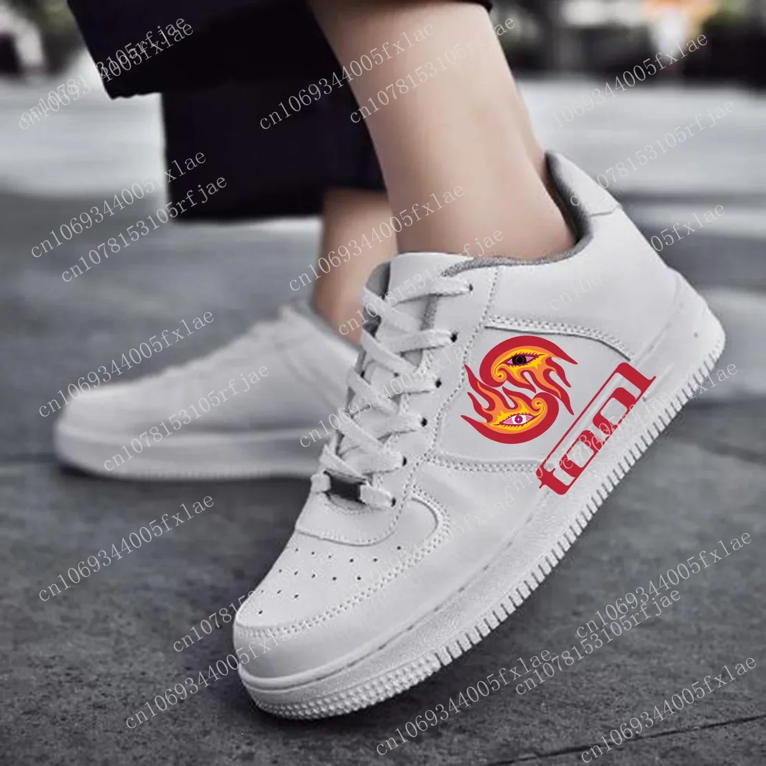 Tool Band AF Basketball Mens Womens Sports Running High Quality Flats Force Sneakers Lace Up Mesh Customized Made Shoe DIY