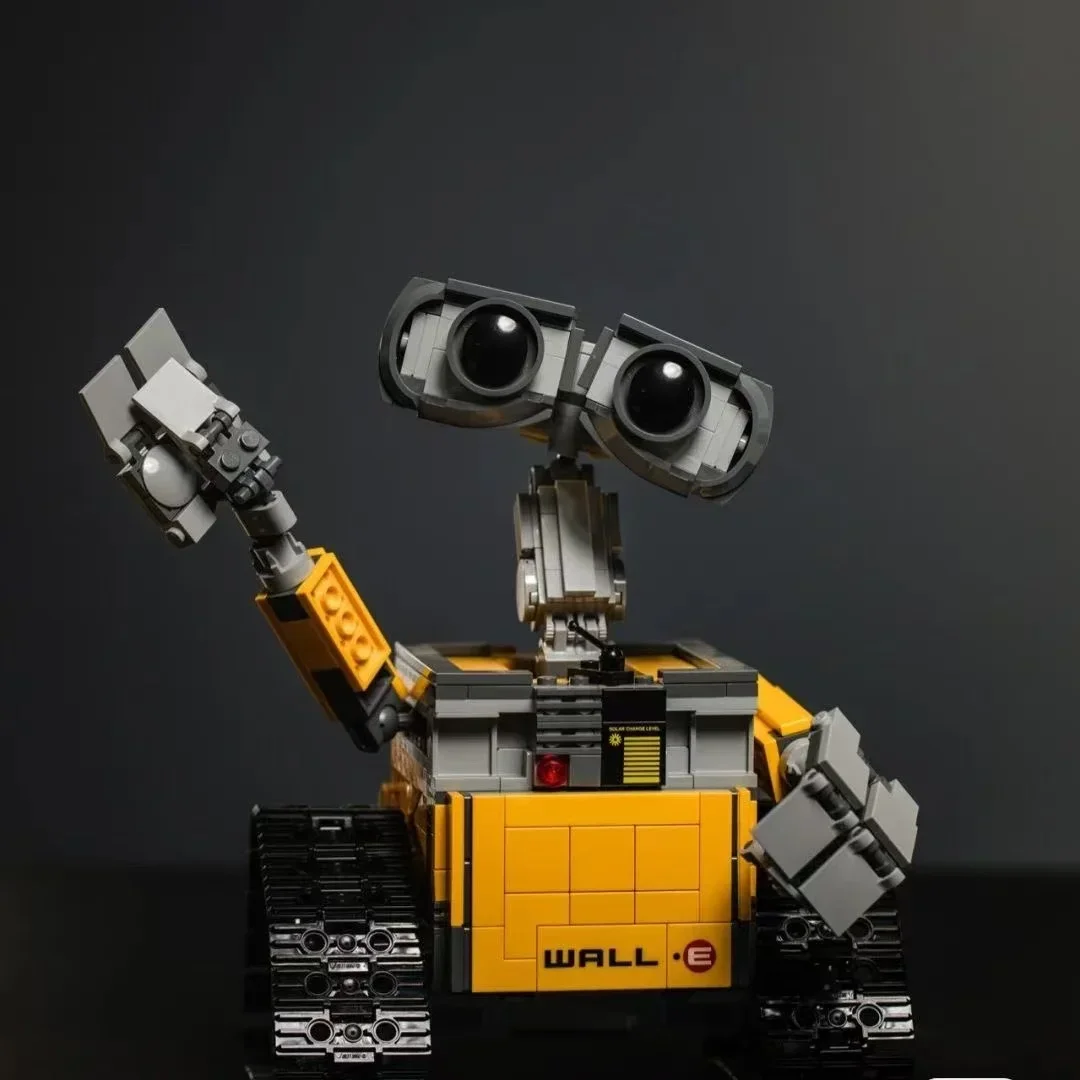 MINISO Creative Wall E 21303 مجموعة مكعبات البناء 687 قطعة لعبة البناء للأولاد فكرة هدية عيد الميلاد #6