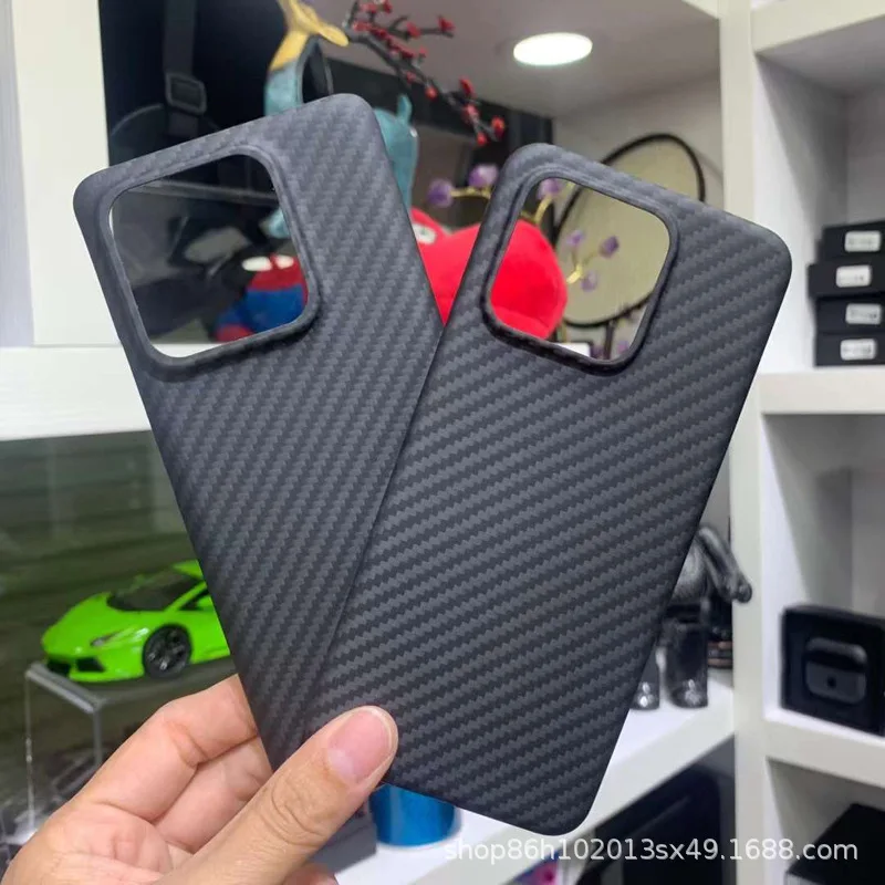 Kevlar Carbon Fiber Protective Case For Xiaomi 13 14 Ultra-thin All-inclusive Kevlar For Xiaomi 13Pro Matte Anti-fall Phone Case