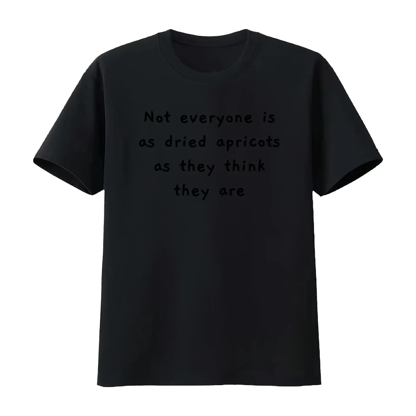 Retro Vintage James Acaster Dried Apricots Love You T-Shirt Summer Casual Cotton Tee Oversized Streetwear Tops 100% Cotton