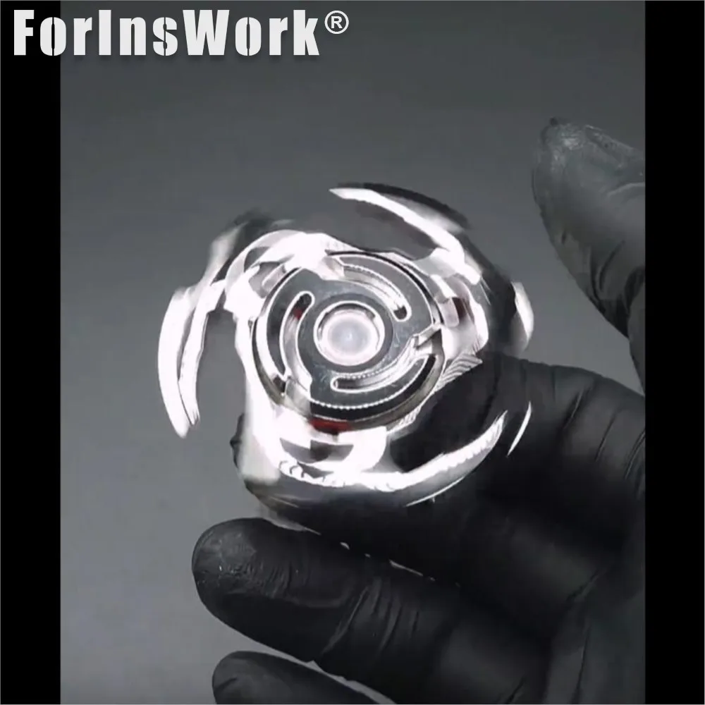Mobius EDC lame d'ombre en acier inoxydable doigt gyroscope décompression jouet Fidgets jouets Fidget Spinners