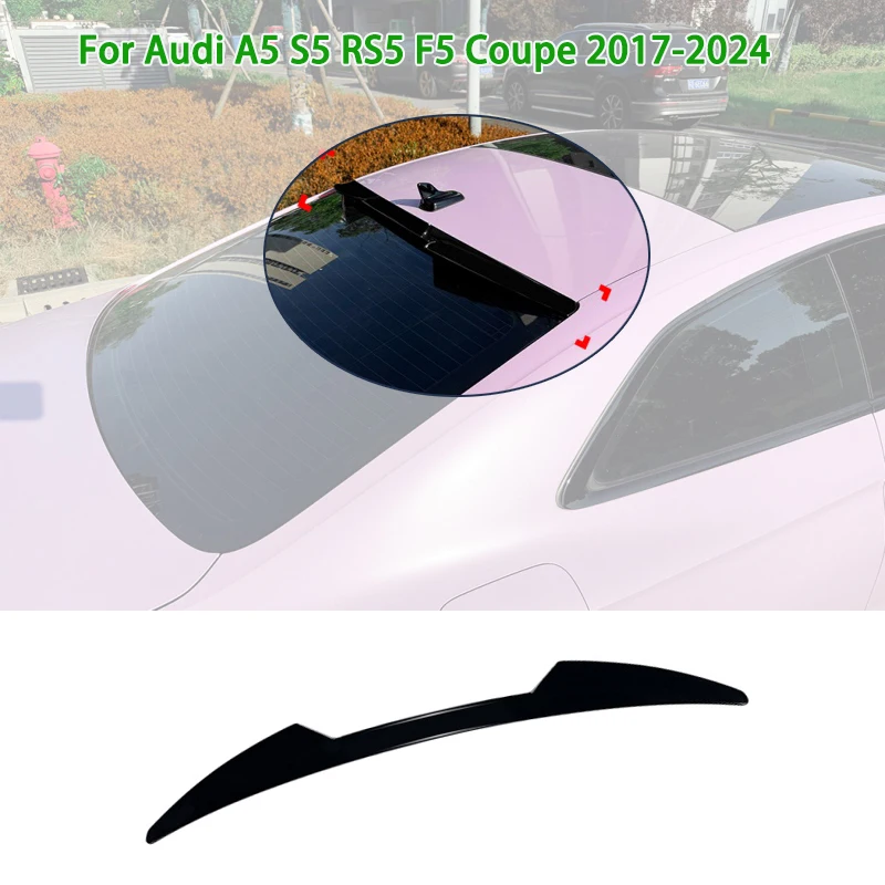 Für Audi A5 S5 RS5 F5 Coupé 2017-2024 Zubehör Auto Heckklappen-Spoiler Hochkick Duckbill Flügel