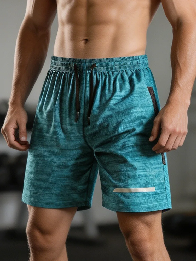 

Мужские летние быстросохнущие тренировочные шорты, фитнес-шорты с завязками, легкие спортивные штаны, брюки для тренировок, одежда для бега