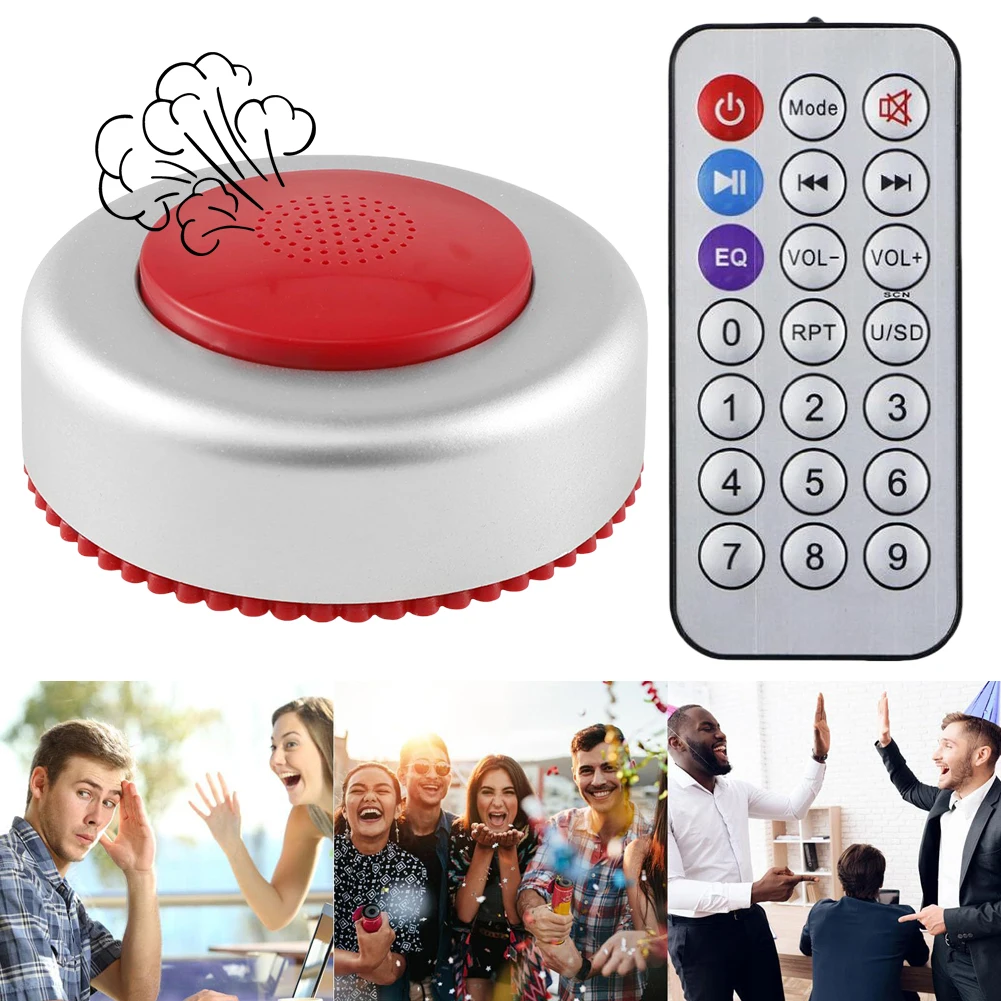 

Remote Controlled Fart Machine Noise Maker with 50 Different Realistic Sounds Prank Toy Funny Gag Sound Machine for Party