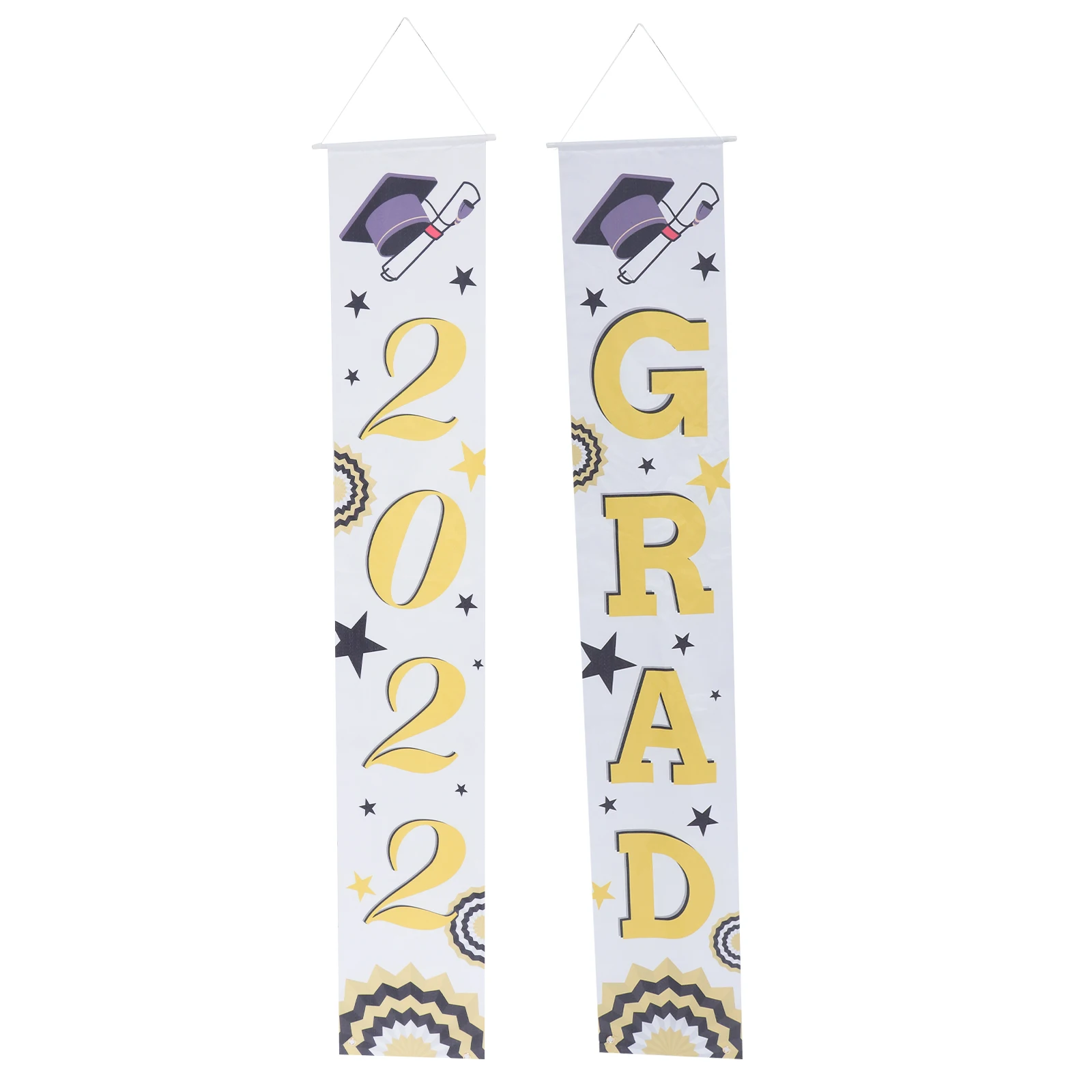 

Graduation Party College High School Party Supplies Photo Props Door Banner Lightweight Hanging Banner