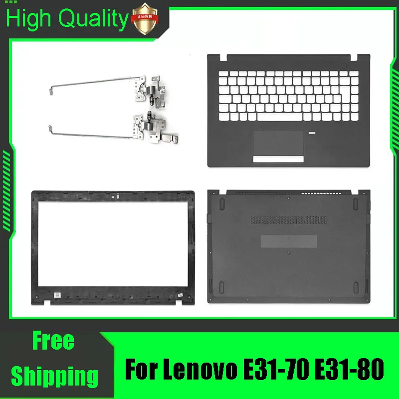 Coque pour ordinateur portable Lenovo E31-70 E31-80, cadre avant, repose-paume, boîtier supérieur et inférieur, charnières, carte audio VGA A B C D