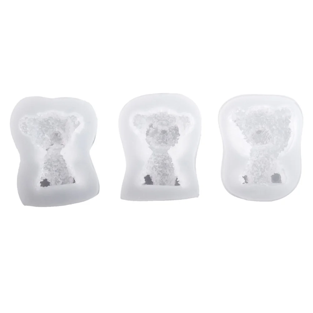 

3 pcs Silicone Home Bakeware Mold Baking Mould Cute Bear Cake Baking Tools Jelly Pudding DIY Kitchen Home Bakeware