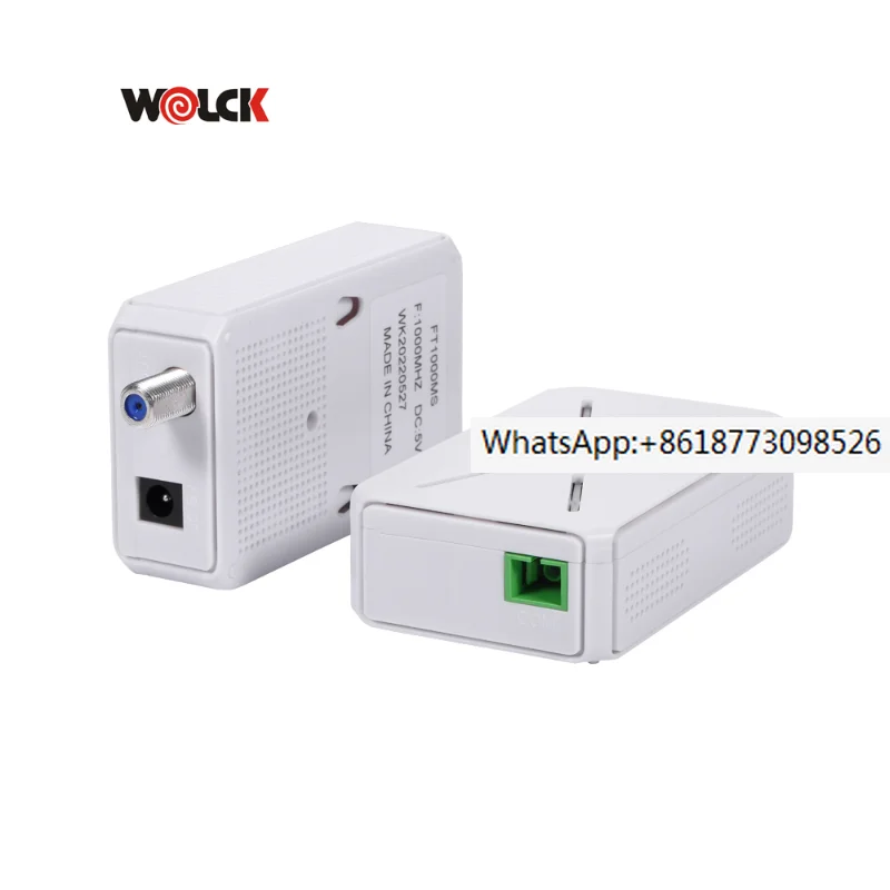 3PCS Wolck Digital TV Receiver CATV WDM Mini Simple Fiber Optical FTTH Node with SCAPC SCUPC