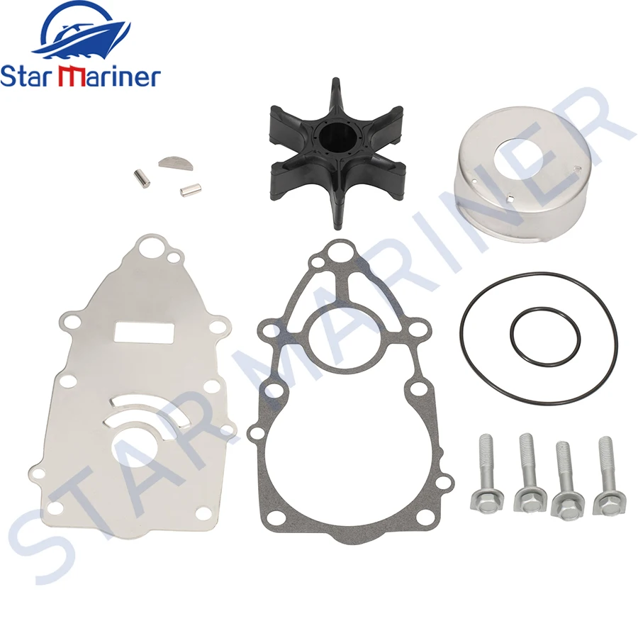 

6P2-W0078-00 18-3515 Ремкомплект водяного насоса для подвесного двигателя Yamaha 225HP 250HP 300HP F225 F250 LF250 LZ300 Z300 6P2-W0078