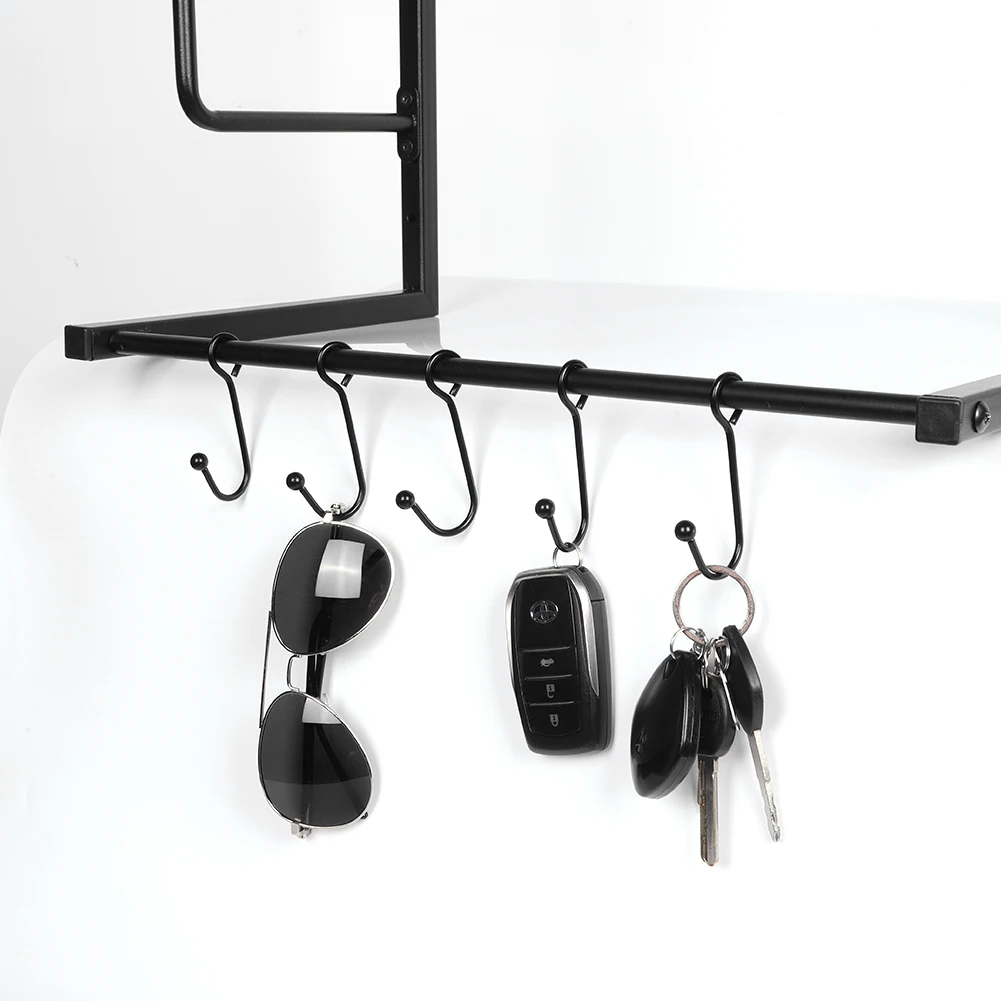 

Motorcycle Helmet Holder Wall Mounted with Hook and Clip Motorcycle Helmet Hanger Wall Mount for Storing Motorcycle Accessories