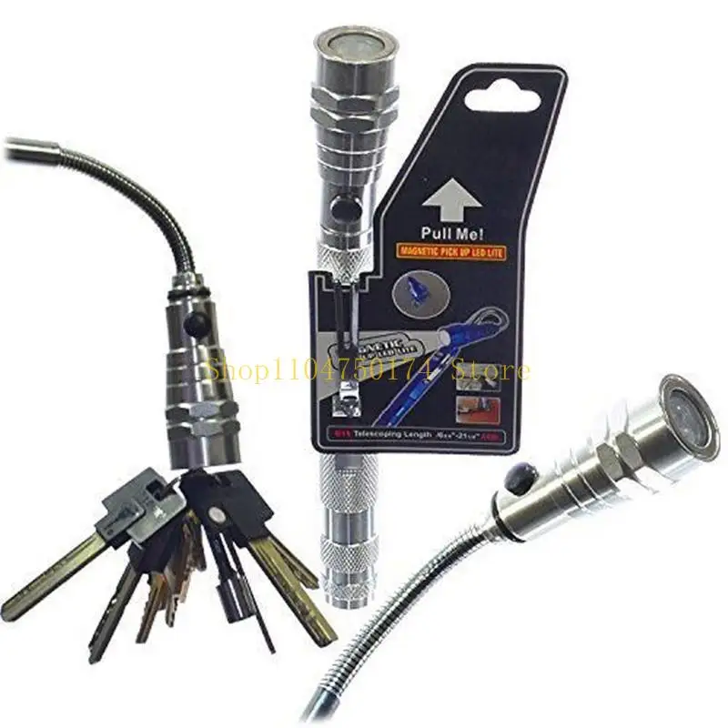 

Flexible Multifunctional Telescopic Magnet Powerful Flashlight Flashlig,for Head Telescopic Pick Up Tool Torch Lamp Lant