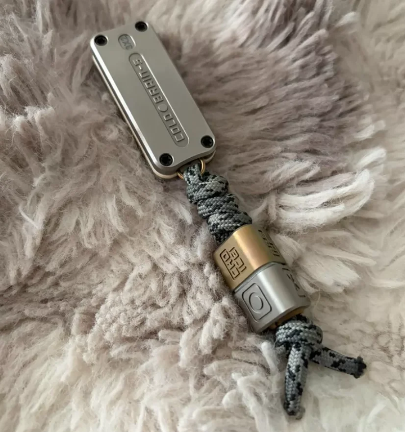 Used EDC Headache EDC Little Snake I Titanium Alloy Stress Relief Toy Pocket Toy Fidget Slider Decompression Toy