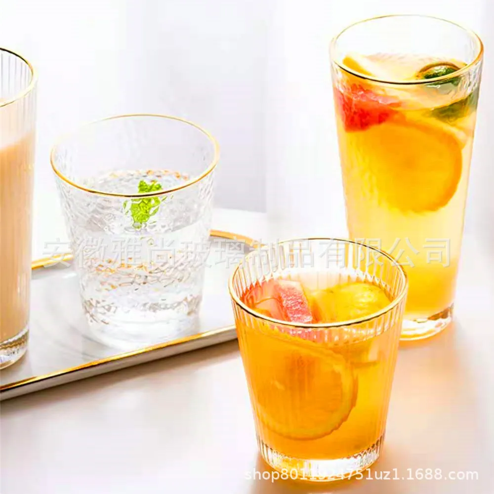 

Japanese vertical bar Phnom Penh hammer glass breakfast Phnom Penh milk cup household juice cup