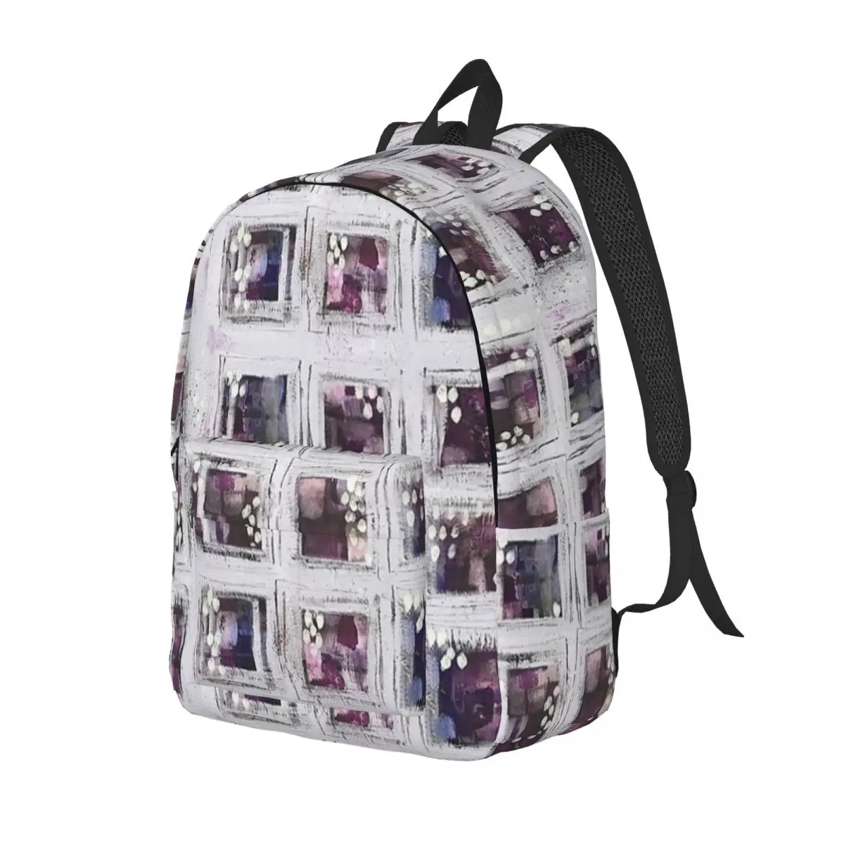 Purple Rain Prince Rogers Nelson Backpack Lightweight High School Hiking Travel Daypack for Men Women Laptop Canvas Bags