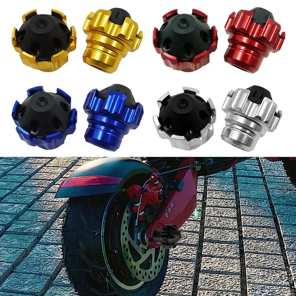 Motorbike Aluminum Alloy Decoration Shock Absorption Anti Crash Protector Protection Pads Slider Cups