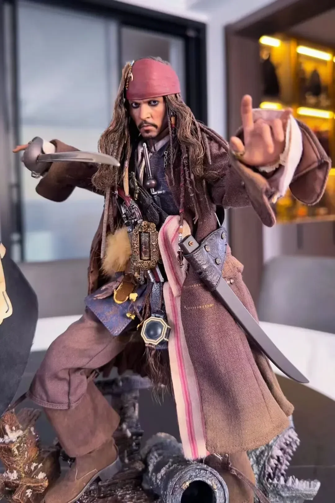 New In Stock Hottoys Ht Dx15 Pirates Of The Caribbean 5 Captain Jack Johnny Depp Action Doll Gift