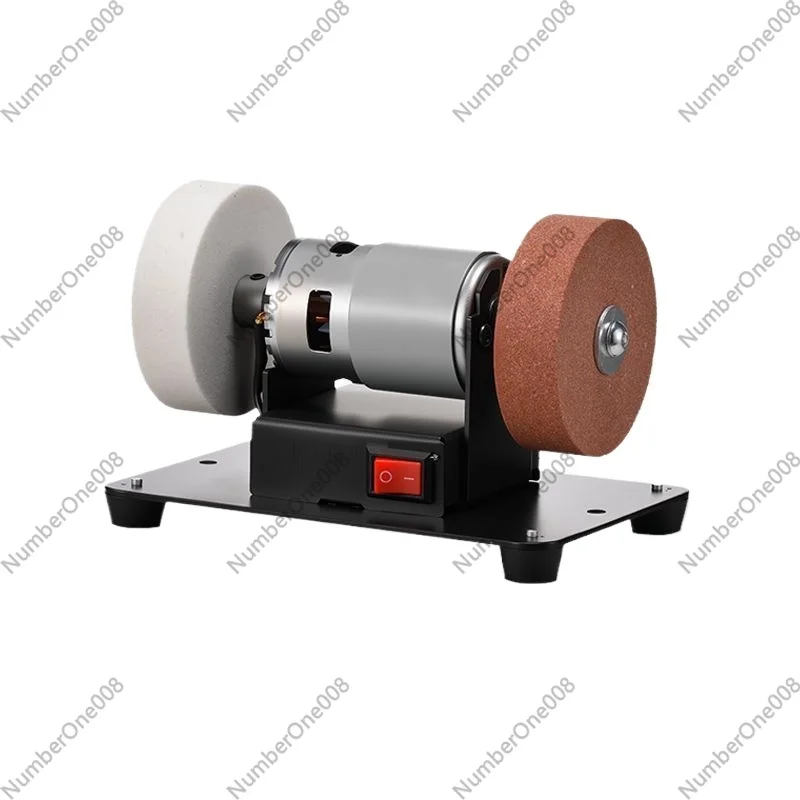 Desktop Double Wheel Grinding Machine, 250W Electric Bench Grinder for Knife Sharpener, Rust Removal Polishing & Home Workshop