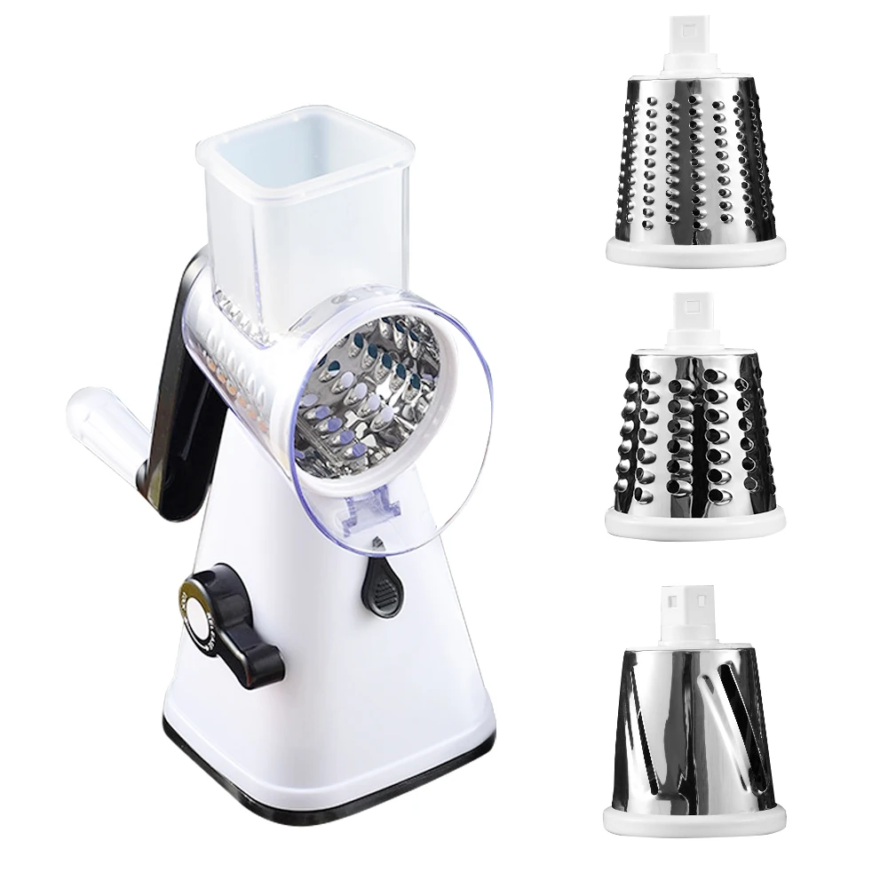 

Multi-Functional Vegetable Cutter Manual Roller Type Shredder Kitchen Cooking Tool Practical Vegetable Slicer