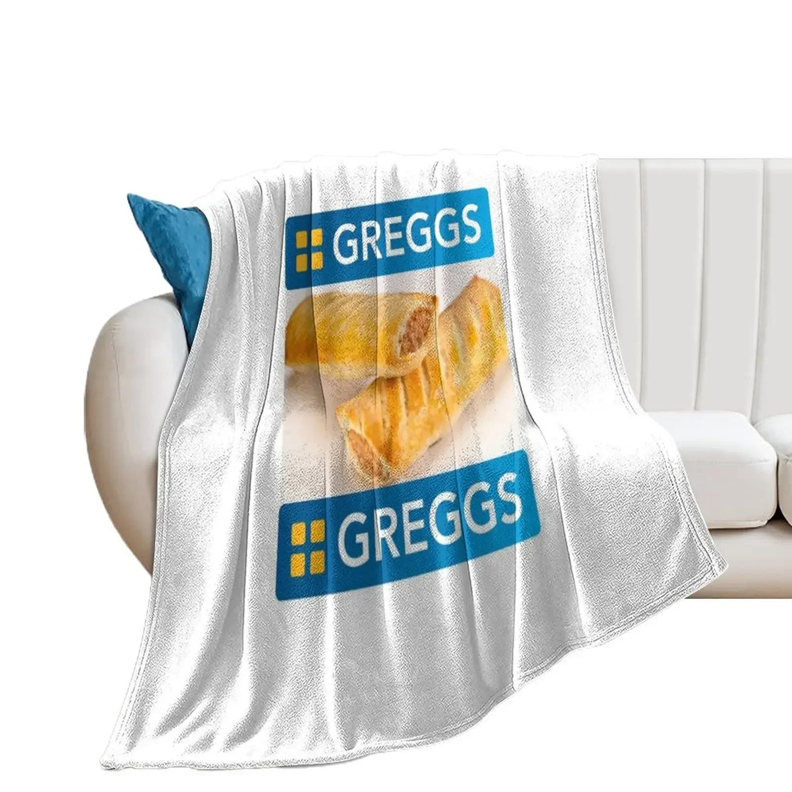 

GREGGS Pasty Throw Blanket Luxury Throw bed plaid Multi-Purpose Blankets