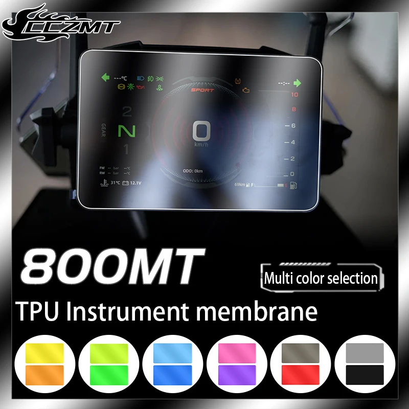 

For CFMOTO 800MT 800 MT 2021-2023 Motorcycle Accessories Dashboard Cluster Scratch Protection Film Screen Protector Instrument