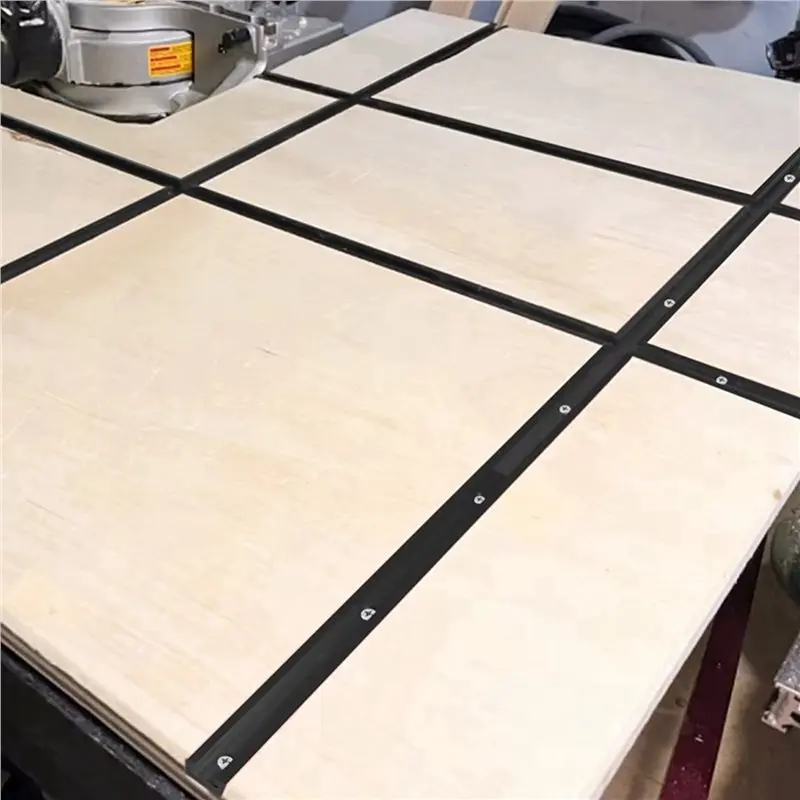 BMBY-5X T Track Woodworking T-Slot Slide Track Miter Aluminium T-Track,19X9.5Mm T-Slot Miter Track Jig T Screw Fixture Slot
