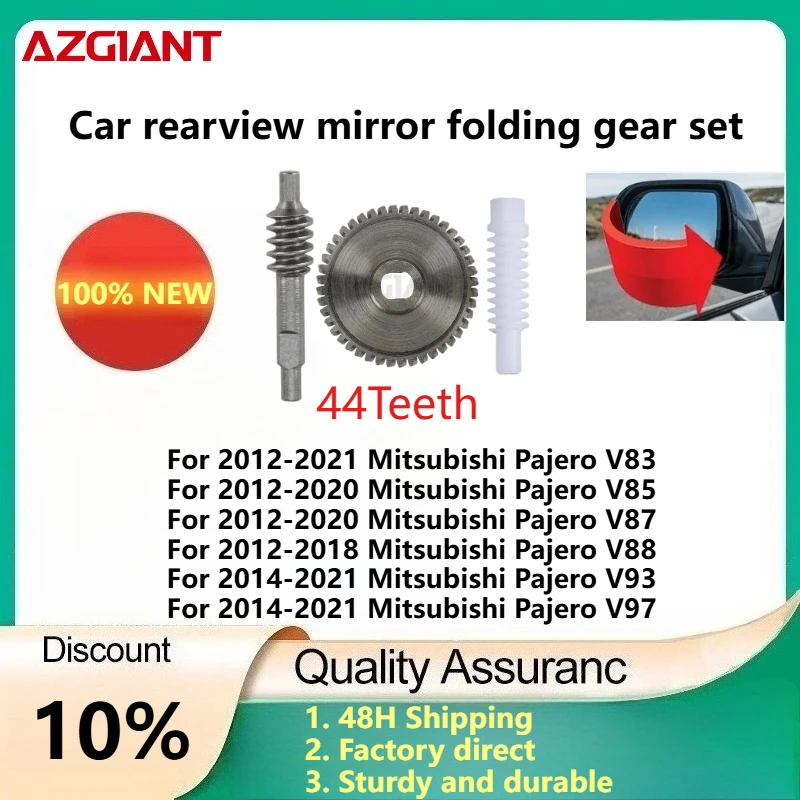 

For 2014-2021 Mitsubishi Pajero V93/V97/V95/V98/V85 2012-2020/V87 Car rearview mirror folding gear set New replacement parts