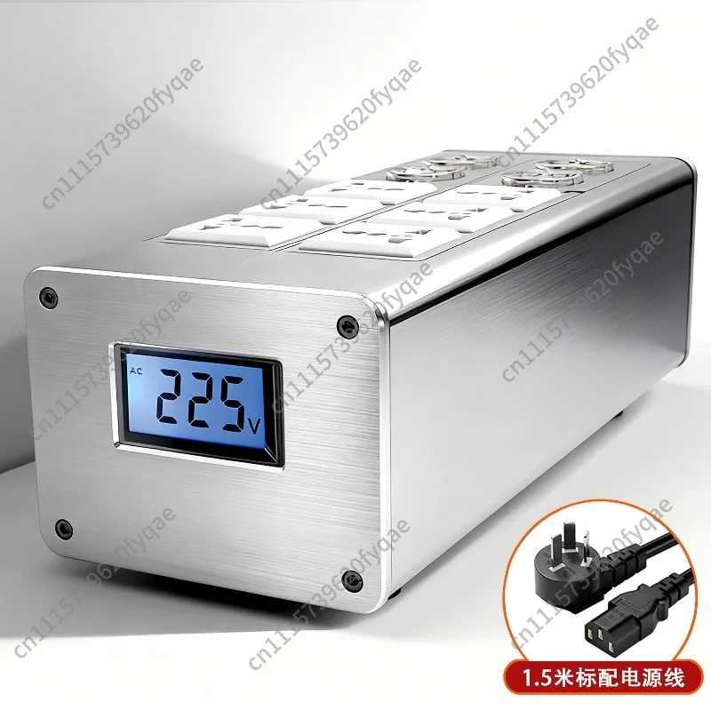 Audio Power Filter AC8.8, Surge Protection Power Socket Purifier for HiFi Speaker System