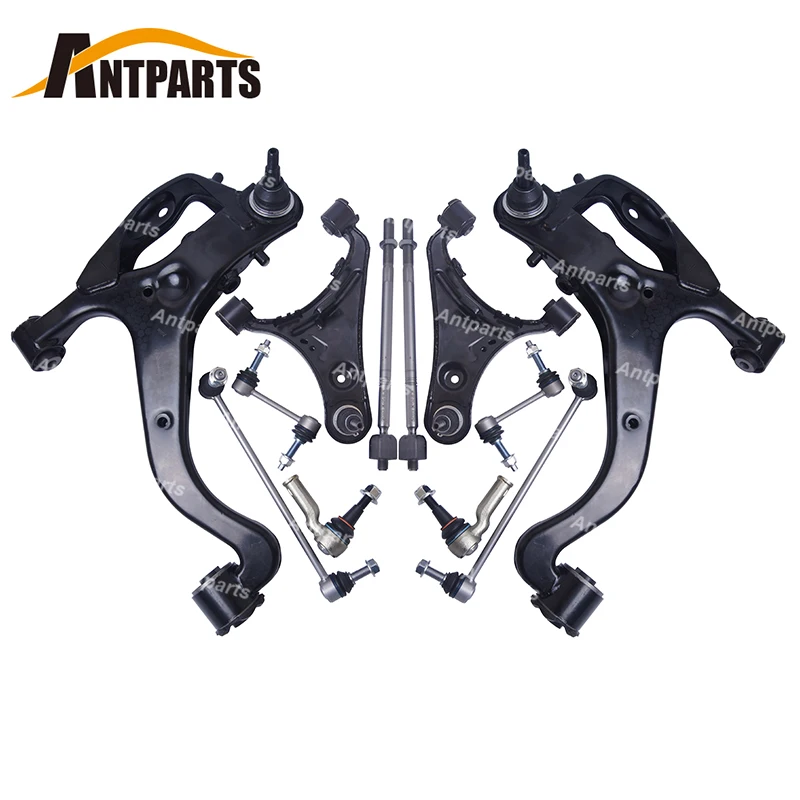 12Pcs Car Front Suspension Control Arms Kit Ball Joint Assembly For Land Rover Discovery LR3 4 L319 L320 LR028249 LR028245