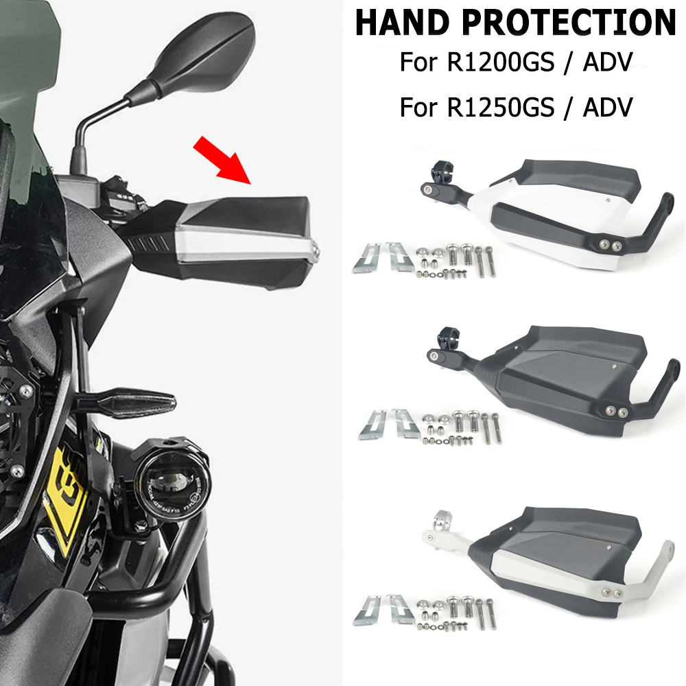 Motorcycle Hand Guard Wind Deflector Handlebar Handguard Protector Brush Bar kit For BMW R 1200 GS R1200GS R1250GS ADV Adventure