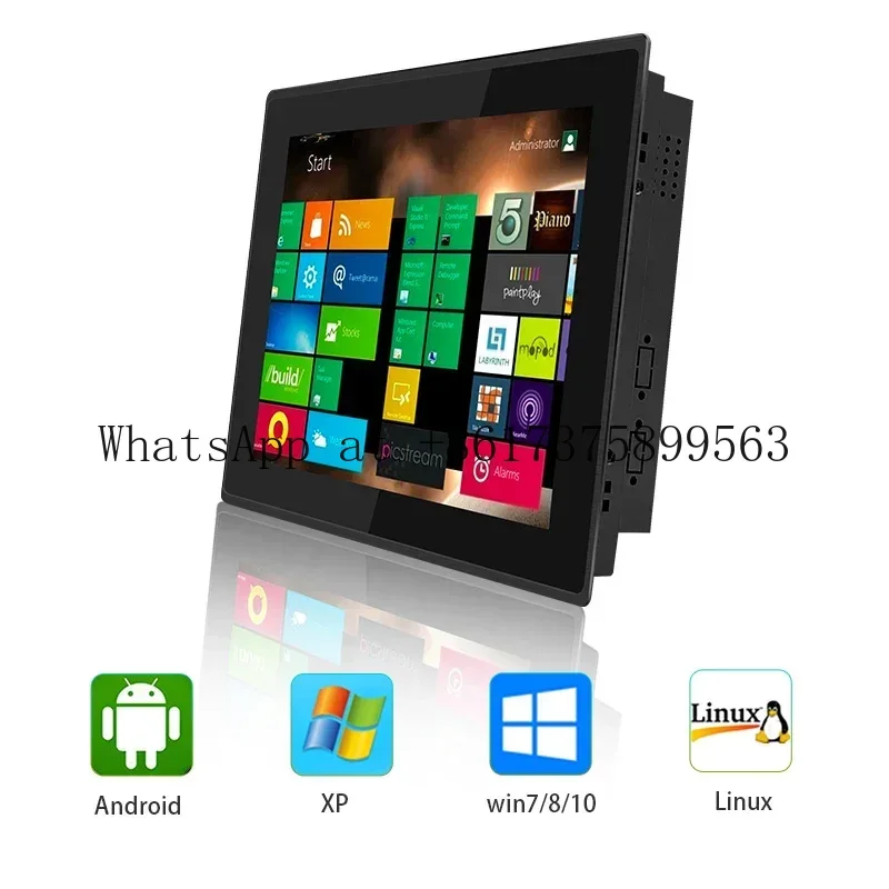 12 Inch 2nd Generation I5 Industrial Touch Screen PC Embedded X86 Waterproof All In One Computer Display