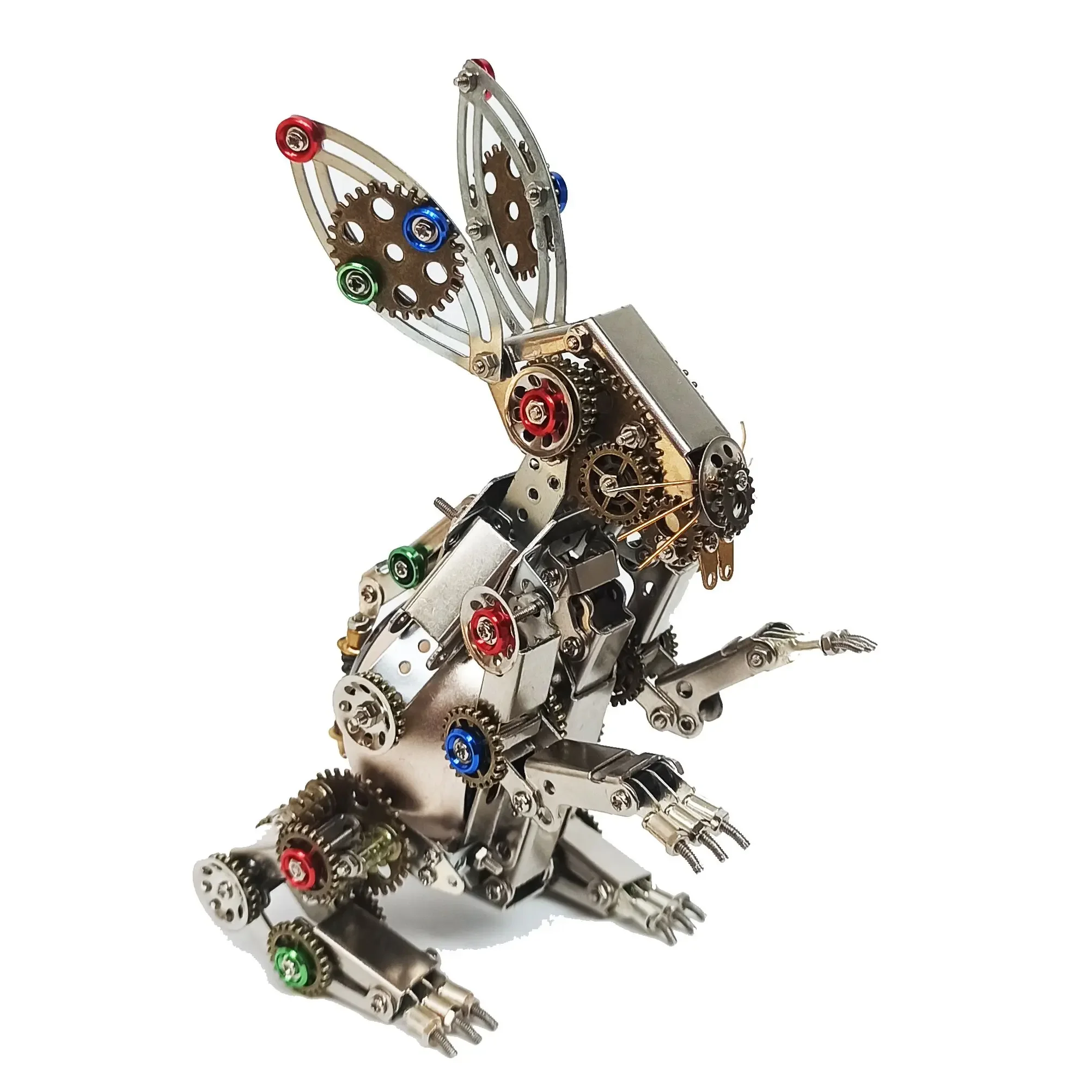 

Steampunk Mechanical rabbit Model building Kits for adults kids Metal DIY Assemble Toy 3D Puzzle Handmade Crafts Birthday Gift