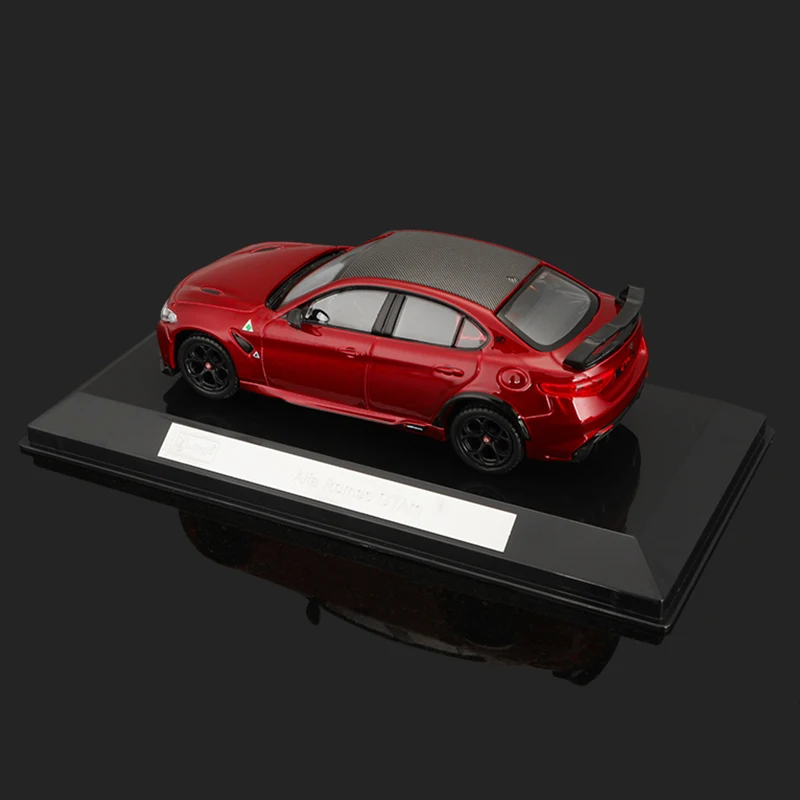 Bburago 1:43 Hardcover Edition Alfa Romeo GTAm Red racing model simulation car model alloy car toy male collection gift