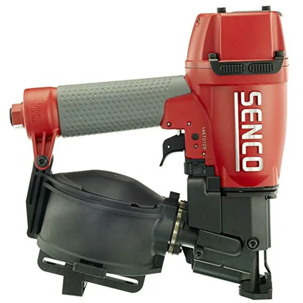 Coil Nailer Drives Full Round Head Roofing Nails Adjustable Depth 15 Degree Angle 445Xp