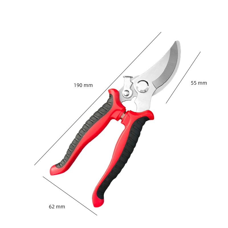 One-handed Pruning Shears Garden Scissors Sharp Bypass Pruning Shears Tree Flower Trimmers Secateurs Garden Beak Scissors Pruner