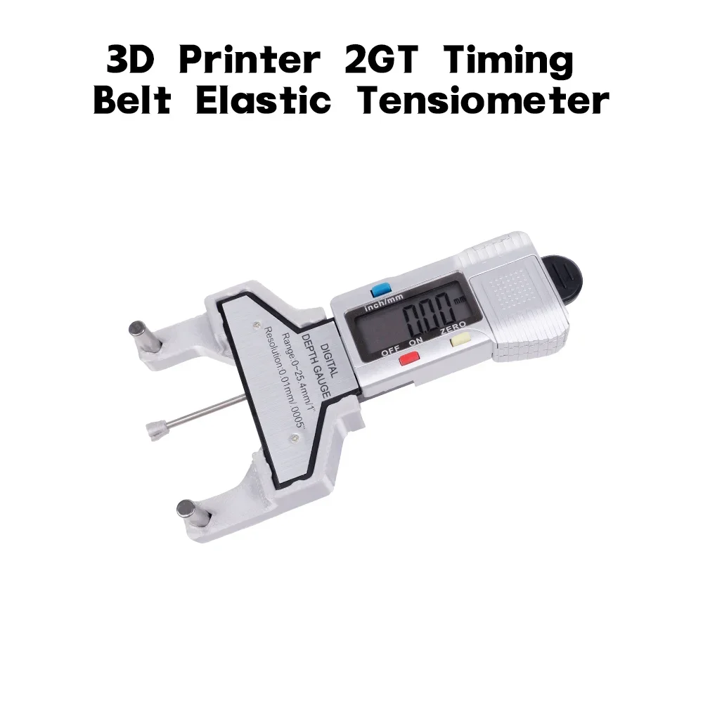

2GT Timing Belt Tensiometer GT2 Synchronous Opening Rubber Belt Tension Gauge Tester Tightness Detection For Bambu Lab Voron 2.4